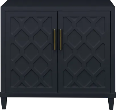 Villa Sonoma Black Accent Cabinet