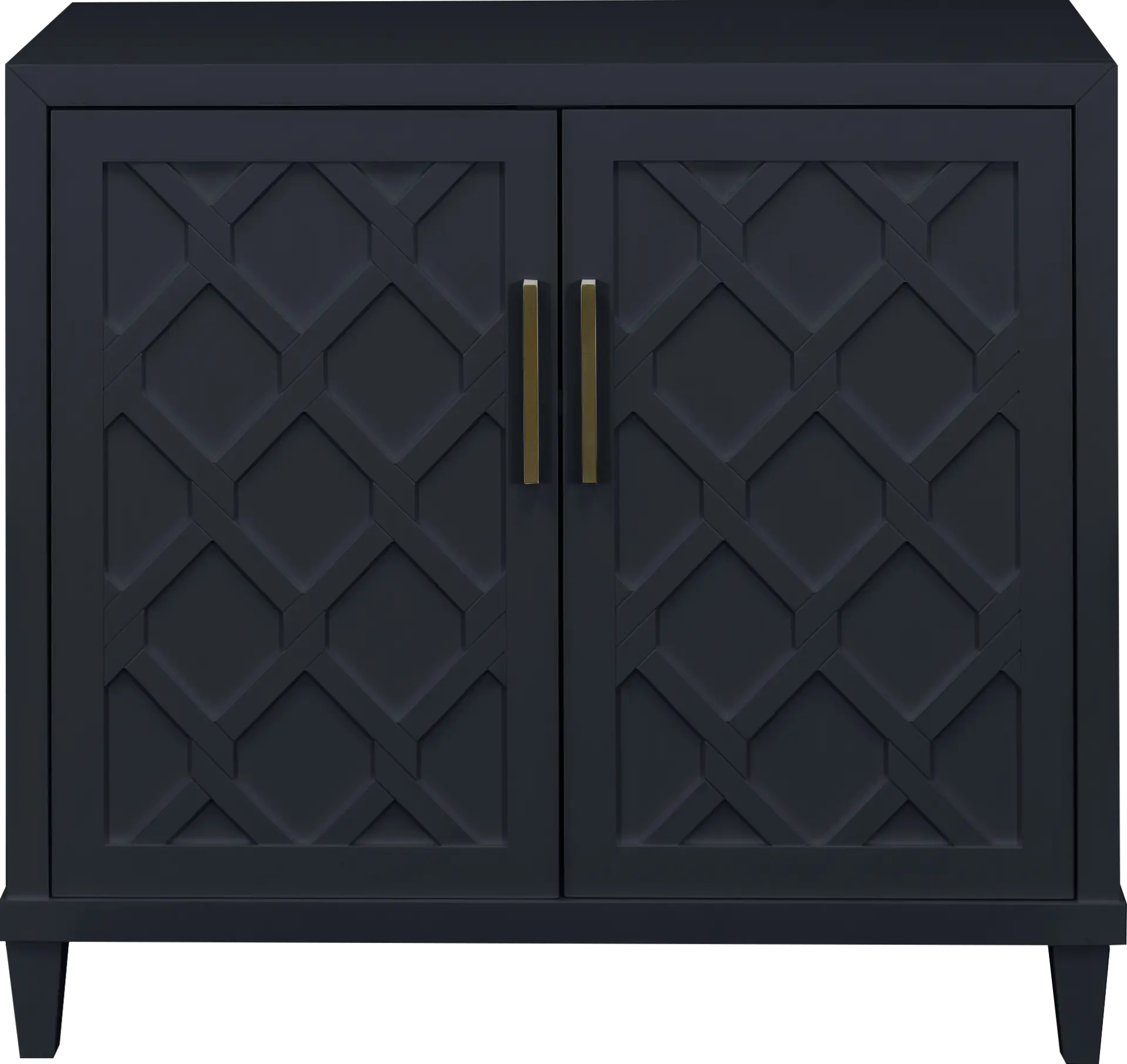 Villa Sonoma Black Accent Cabinet