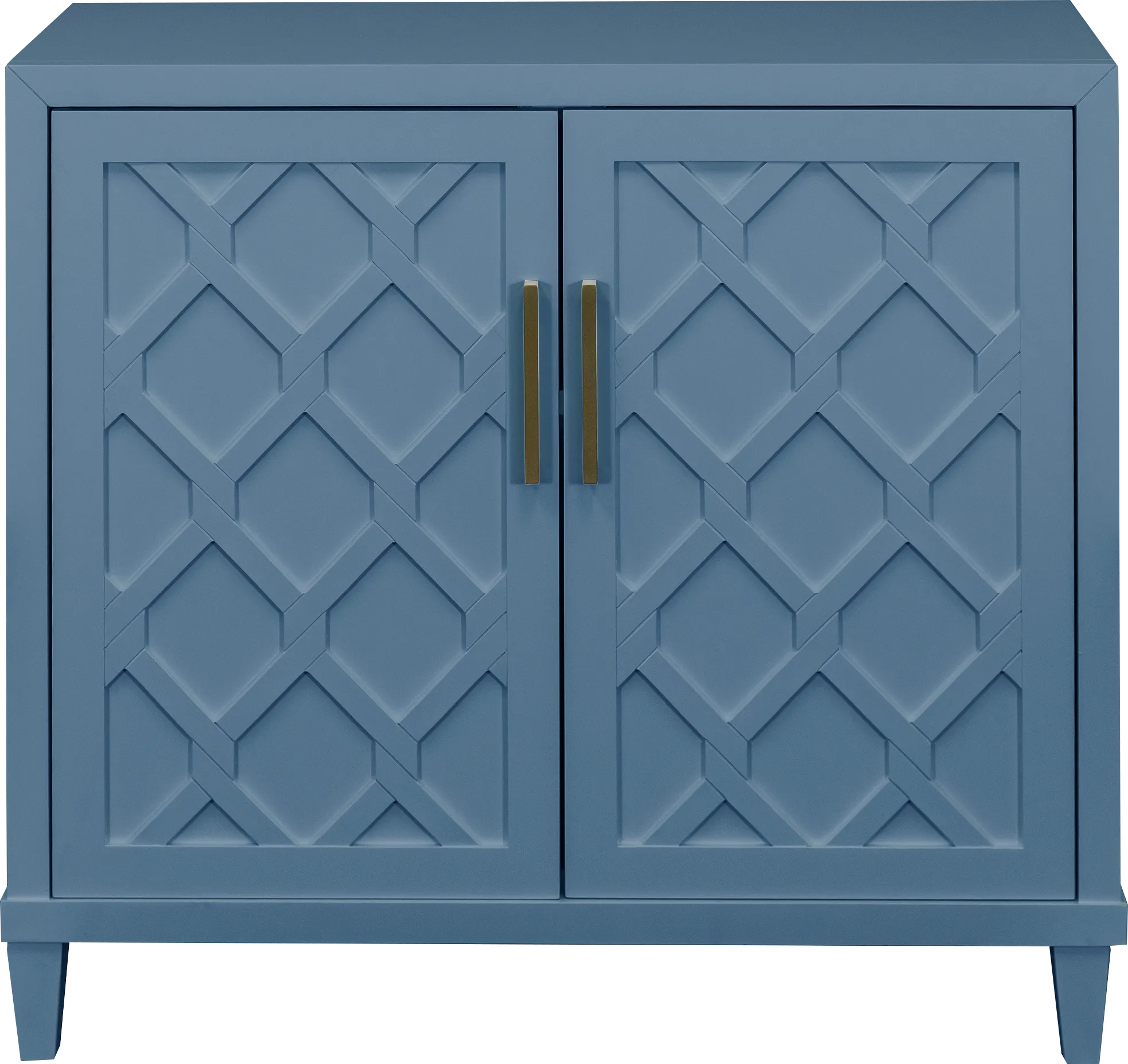 Villa Sonoma Aqua Accent Cabinet - Thumbnail - Image 1