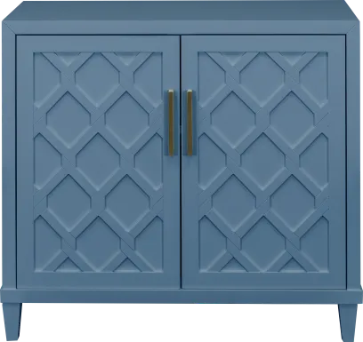Villa Sonoma Aqua Accent Cabinet
