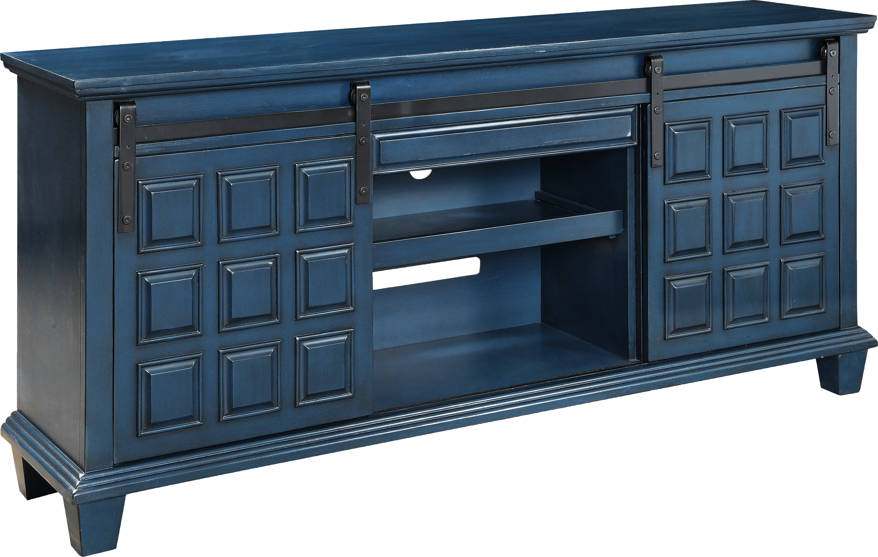 Vossland Blue Credenza - Image 1