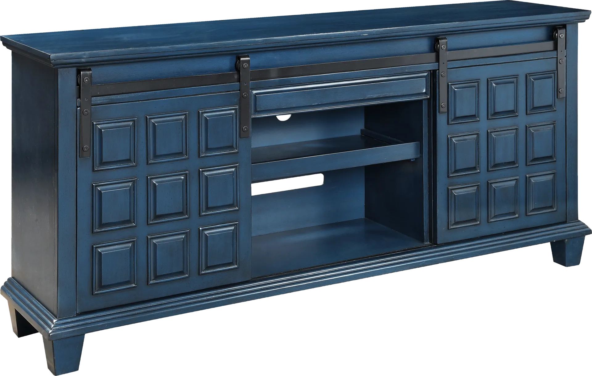 Vossland Blue Credenza - Image 1