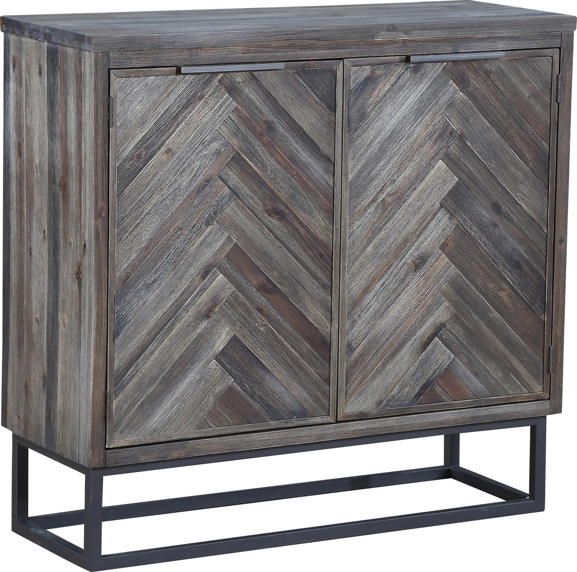 Torbay Brown Two Door Accent Cabinet - Image 1