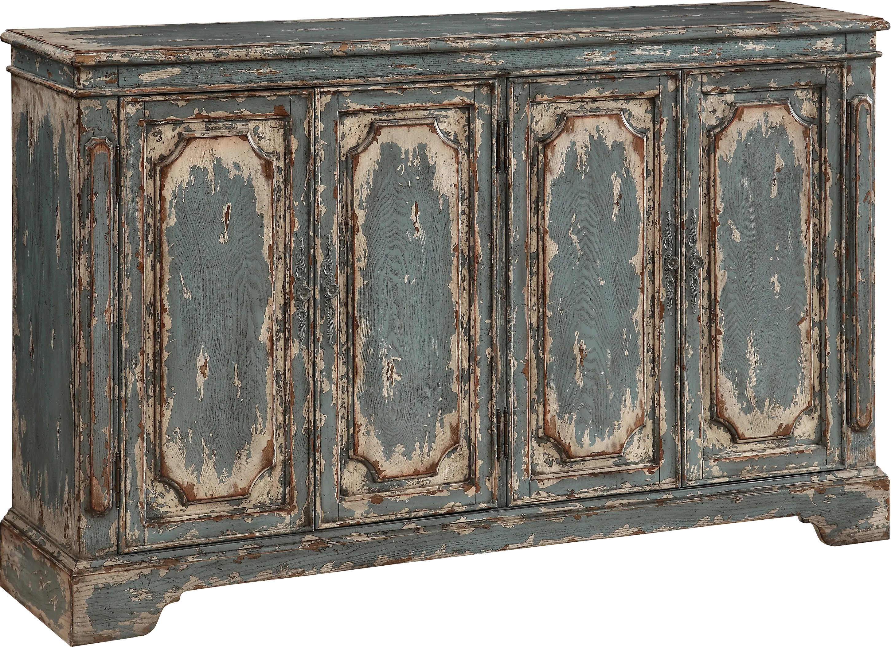 Goodloe Blue Credenza - Thumbnail - Image 1