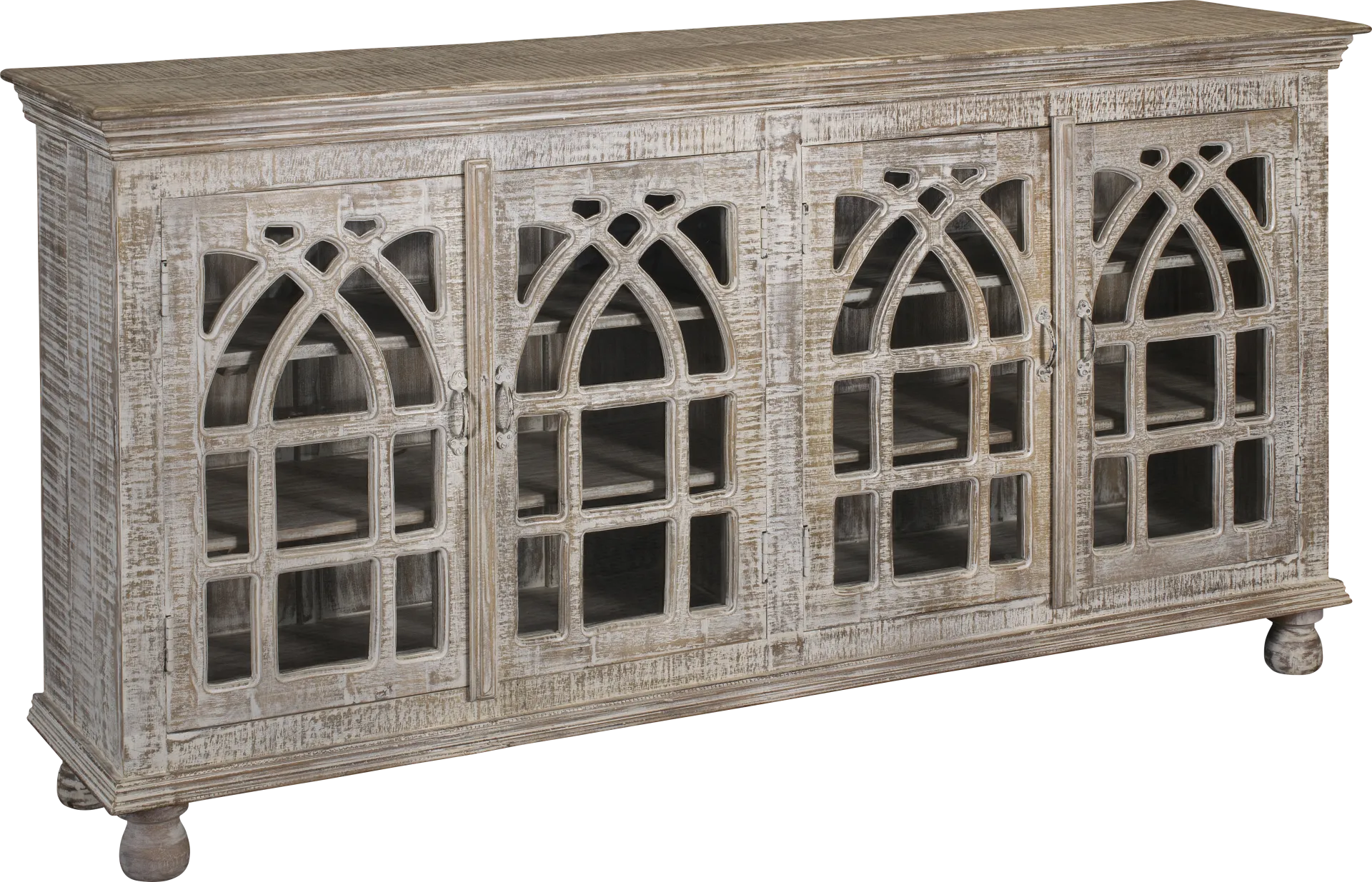Rexdale Beige Credenza - Image 1