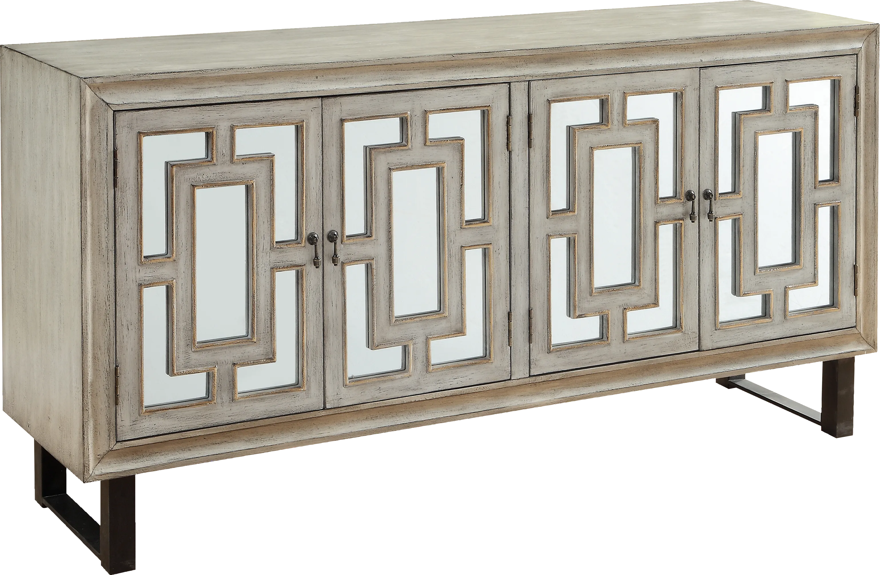 Mcalpine Beige Credenza - Image 1