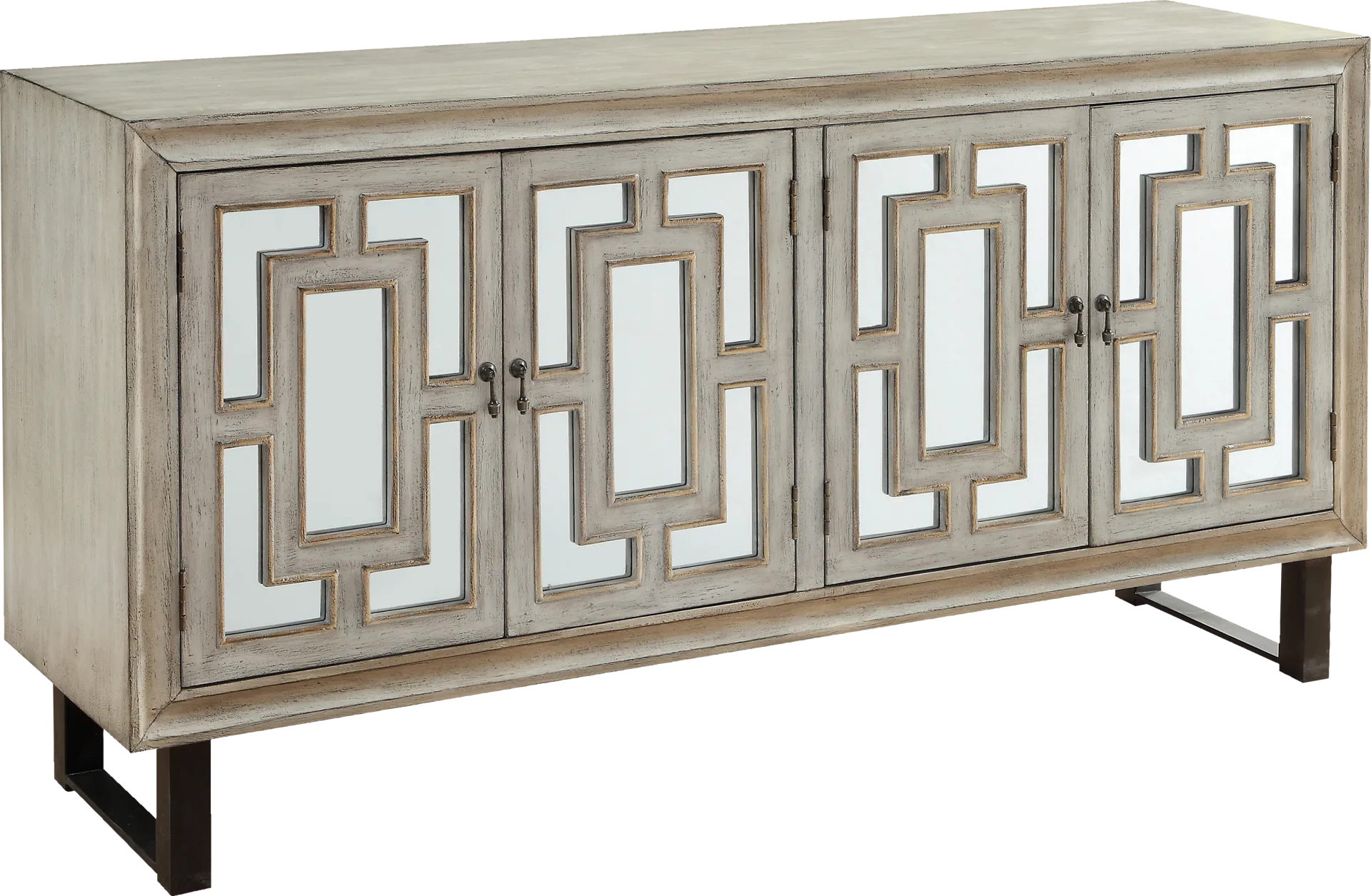 Mcalpine Beige Credenza - Image 1
