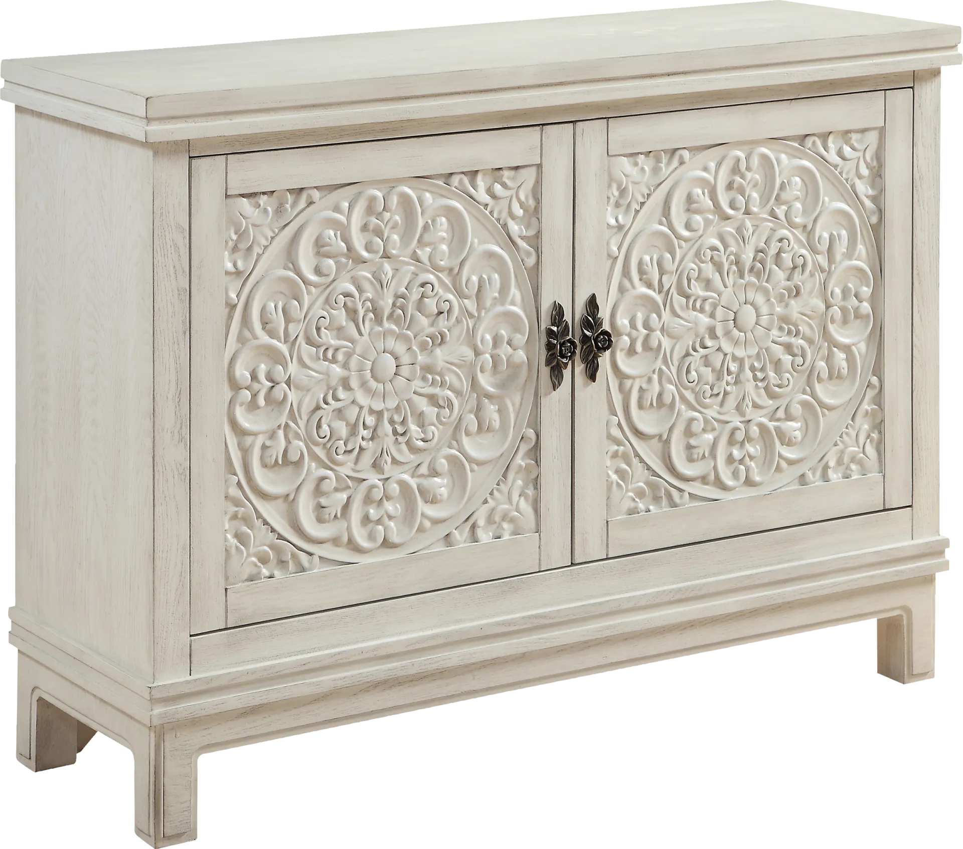 Jasperson White Accent Cabinet - Image 1