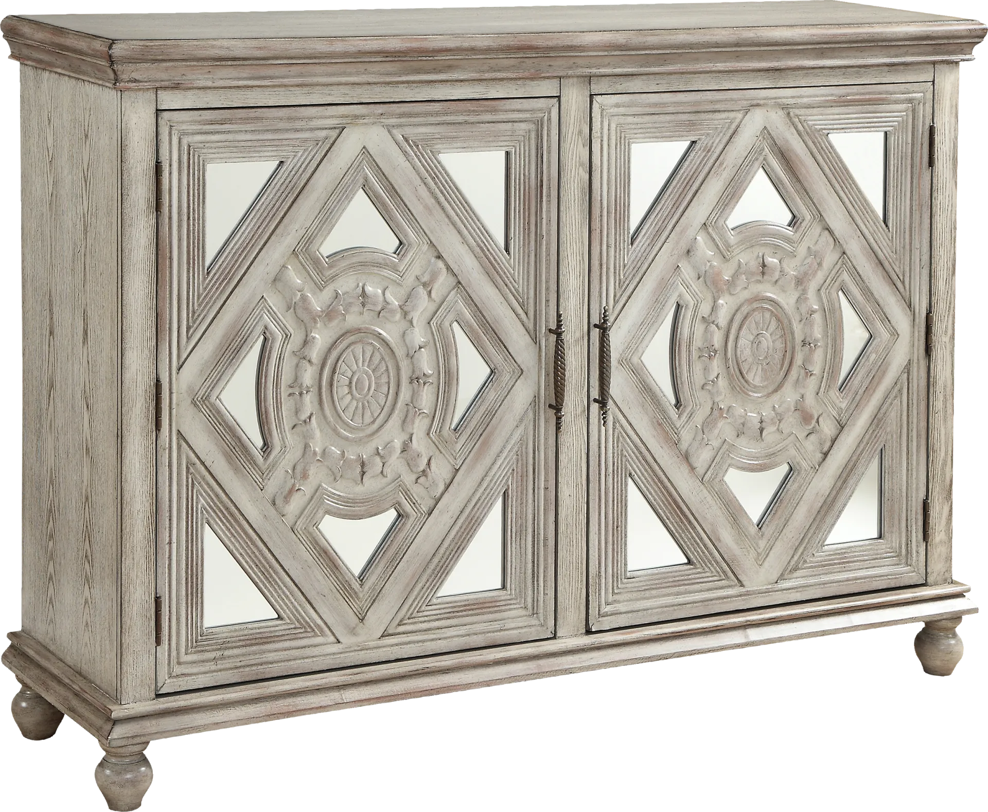 Flintlock Beige Credenza - Image 1