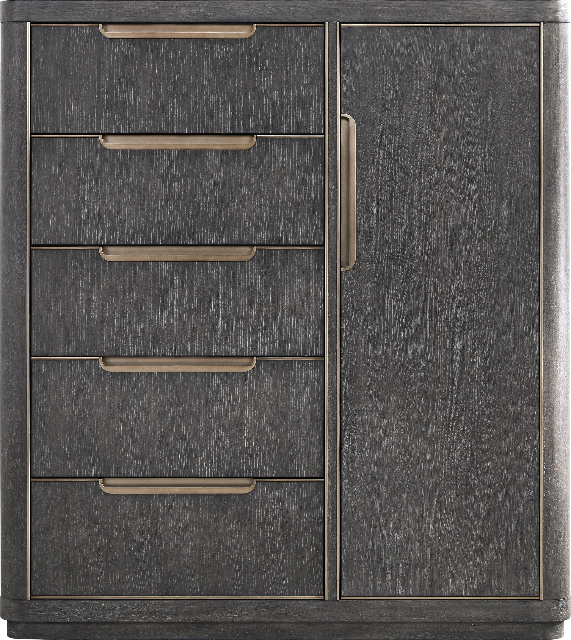 Preston Heights Gray Door Chest - Image 1