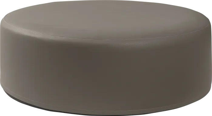Bevina I Gray Large Ottoman