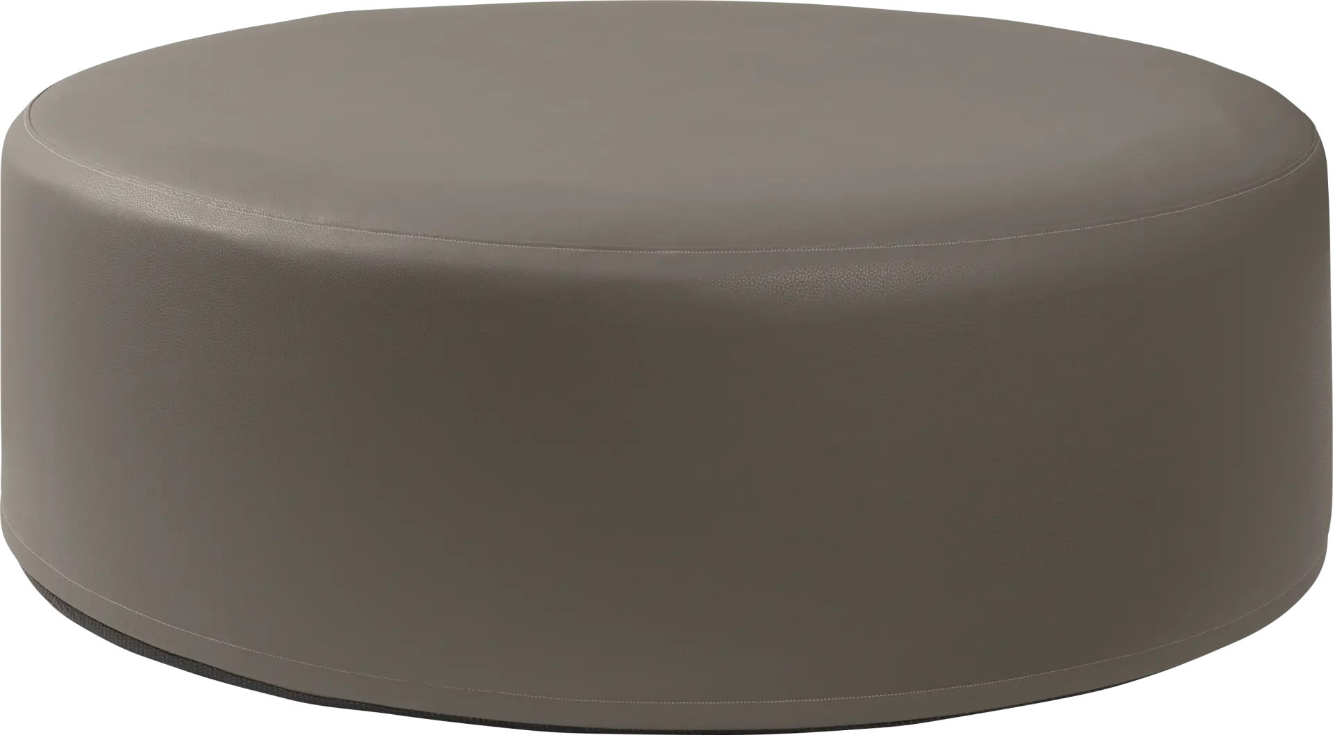 Bevina I Gray Large Ottoman