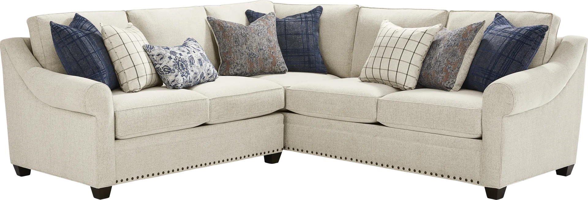 Parkview Beige 2 Pc Sectional - Image 1