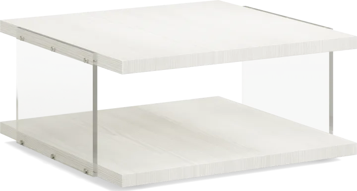 Aruba White Cocktail Table