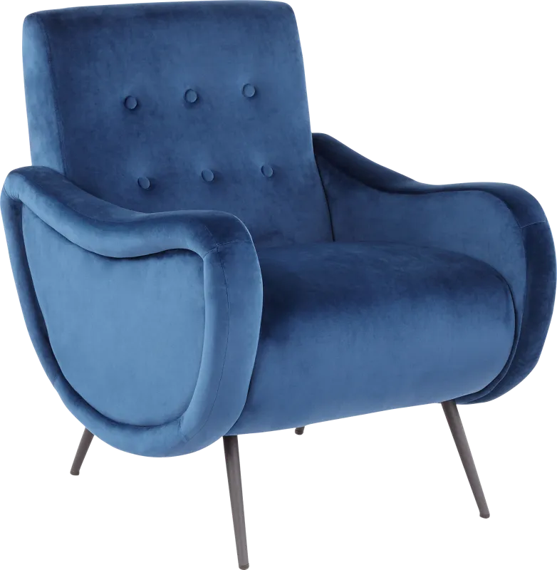 Rutherton Blue Accent Chair
