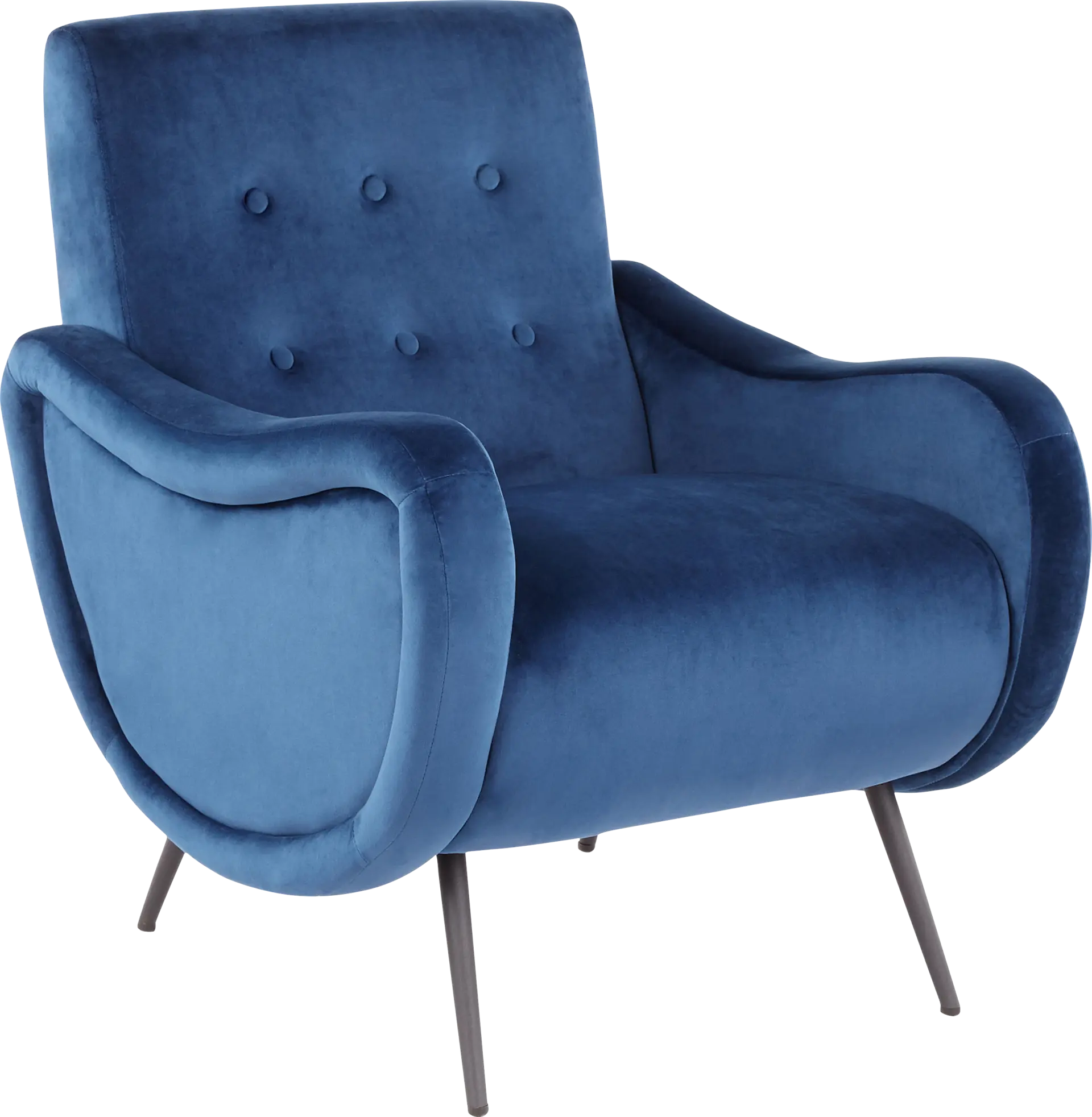 Rutherton Blue Accent Chair