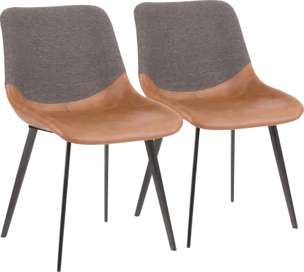 Myerston Gray Dining Chair, Set of 2