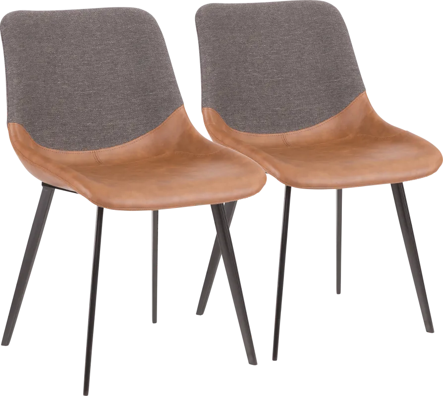 Myerston Gray Dining Chair, Set of 2