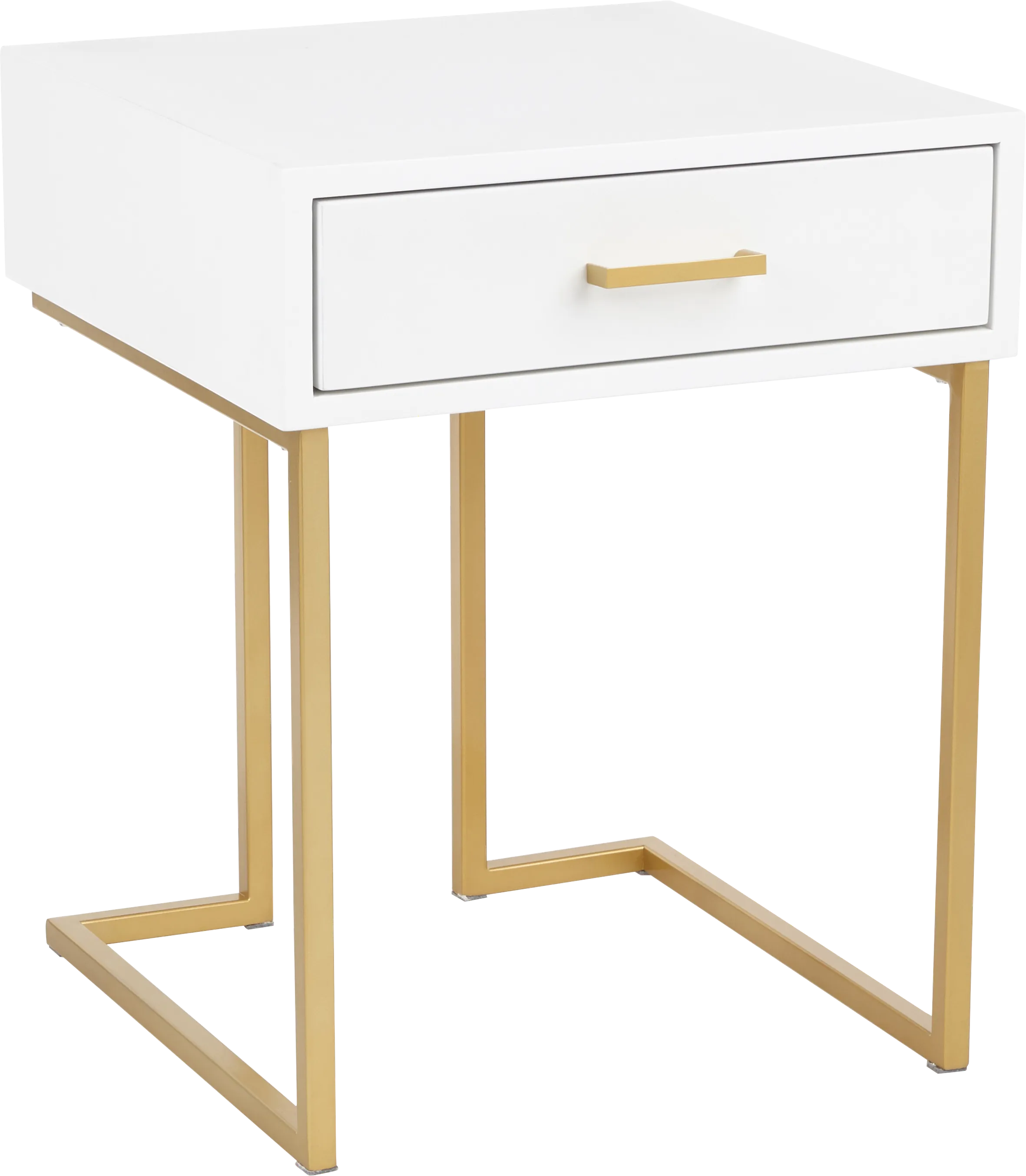Millbank White Accent Table - Image 1