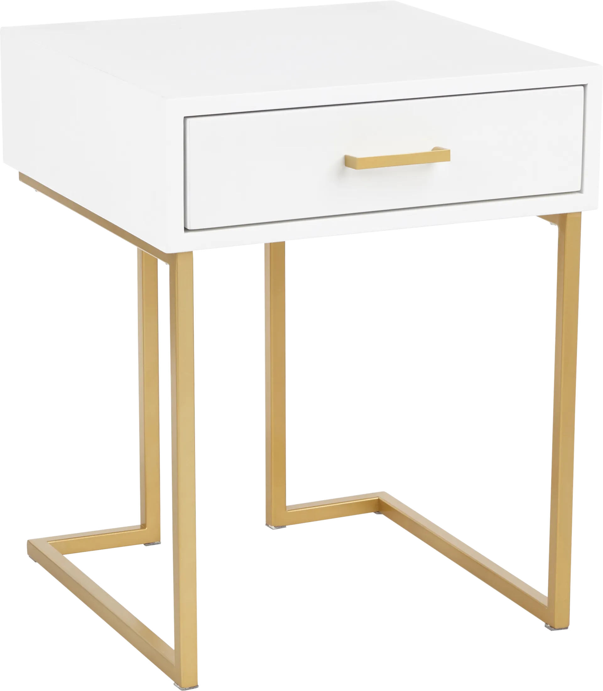 Millbank White Accent Table - Image 1