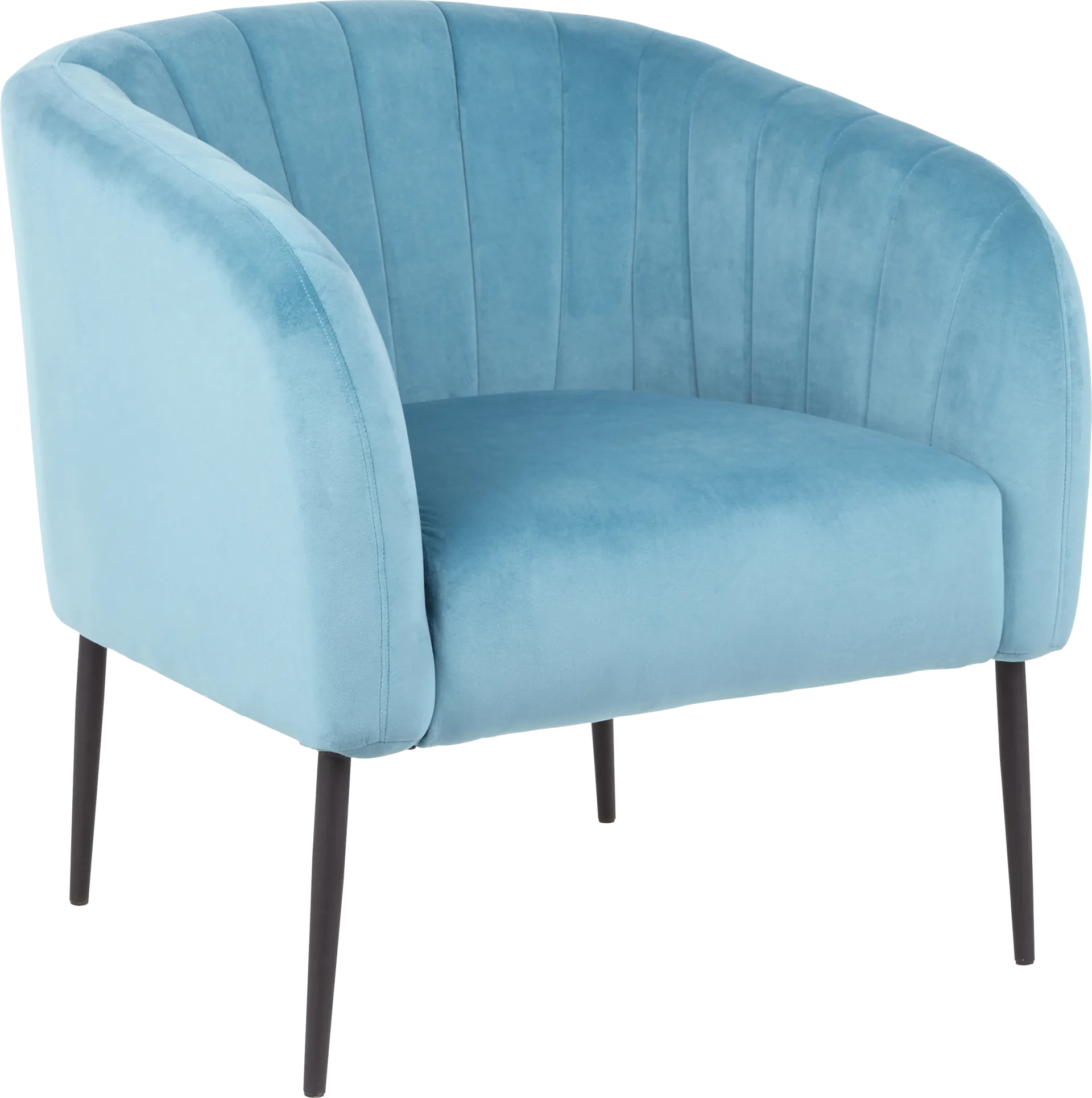 Halliard Turquoise Accent Chair - Image 1