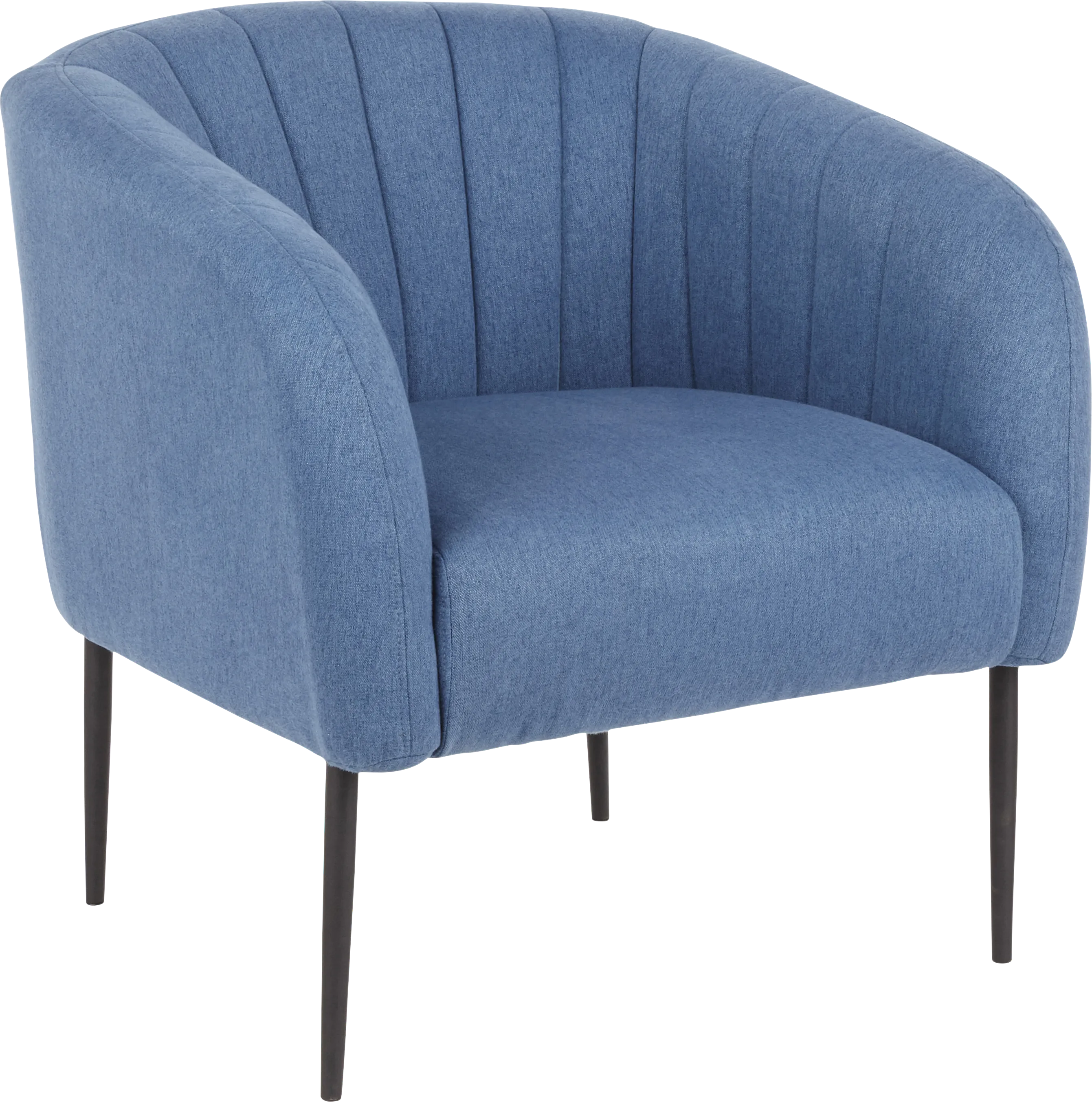 Halliard Blue Accent Chair - Image 1