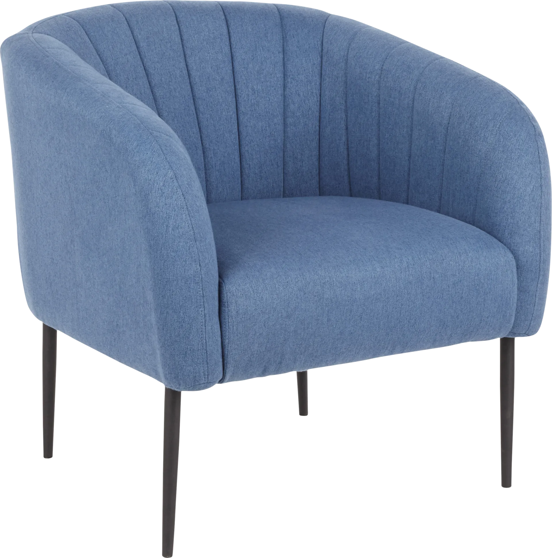 Halliard Blue Accent Chair - Image 1