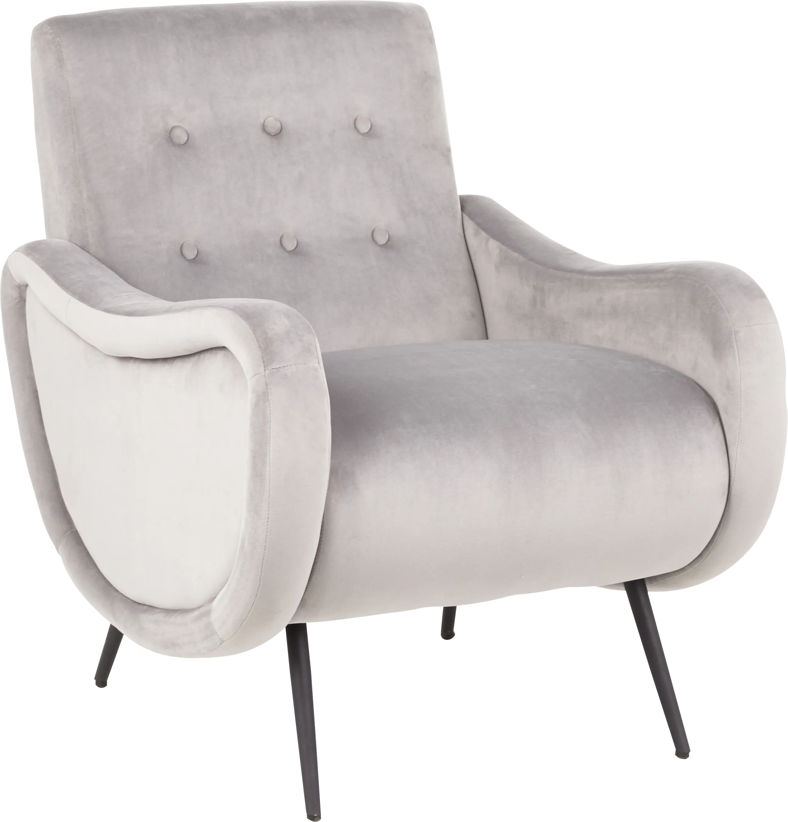 Rutherton Silver Accent Chair - Image 1