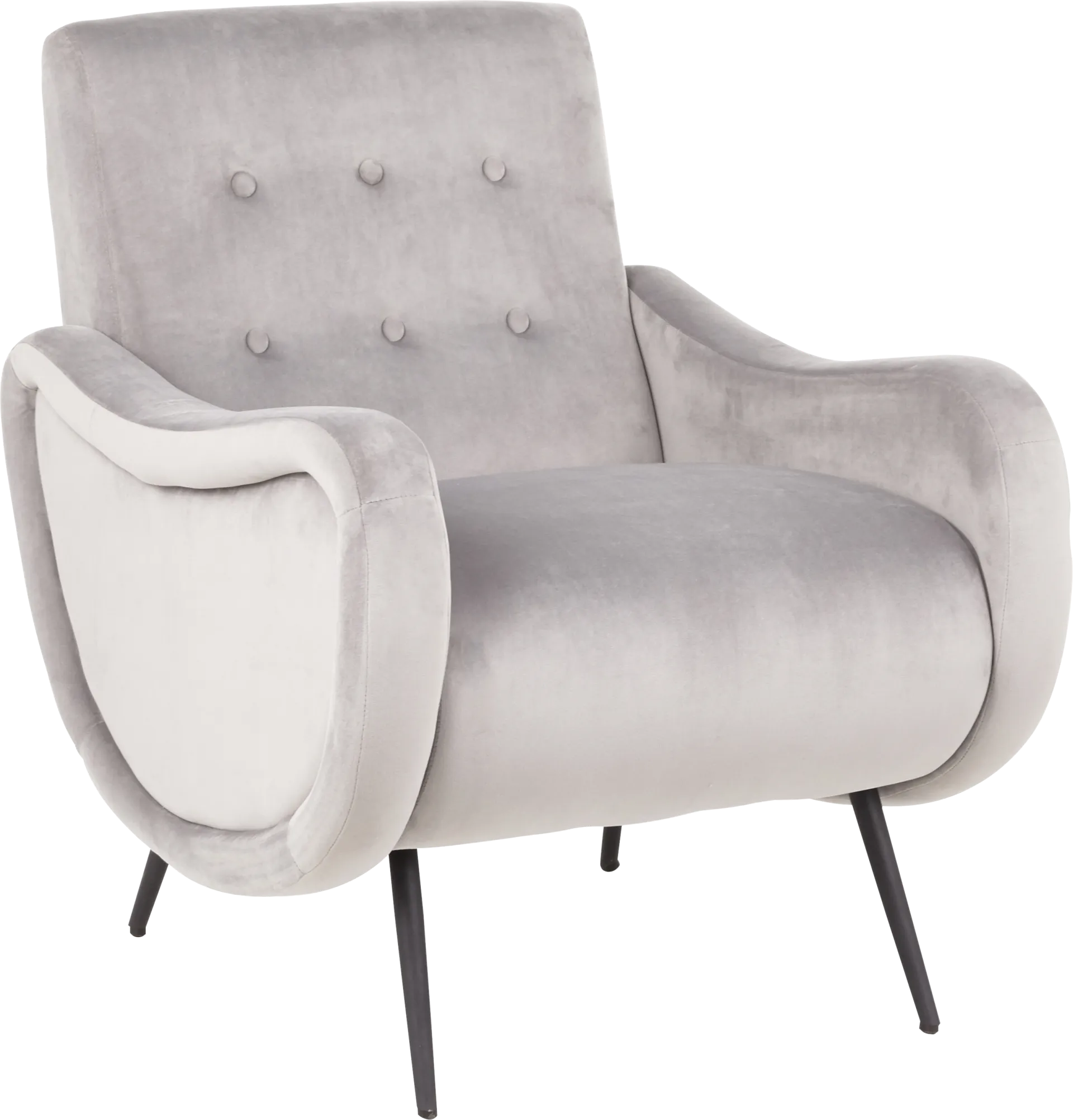 Rutherton Silver Accent Chair - Image 1