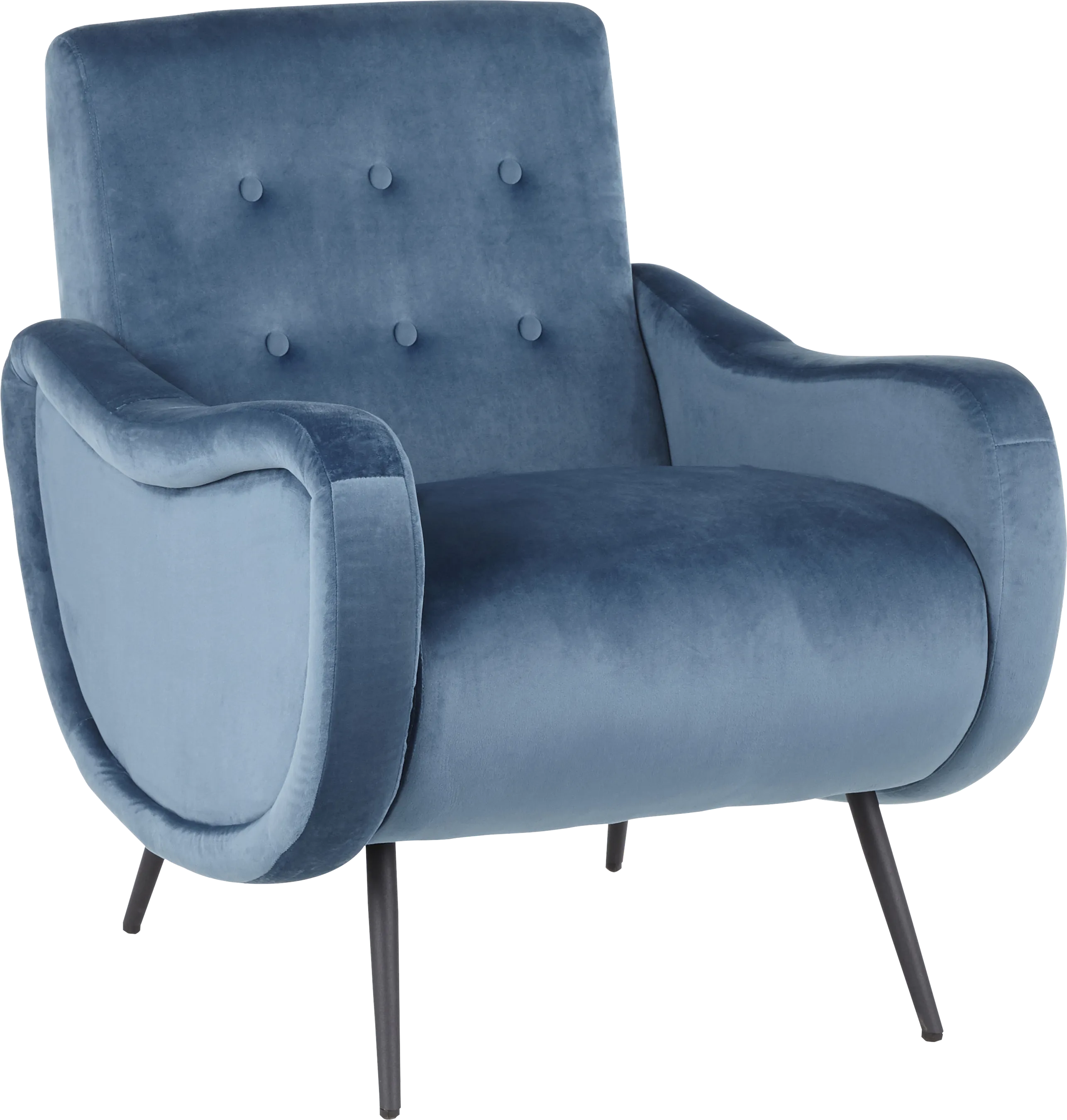 Rutherton Teal Accent Chair - Thumbnail - Image 1