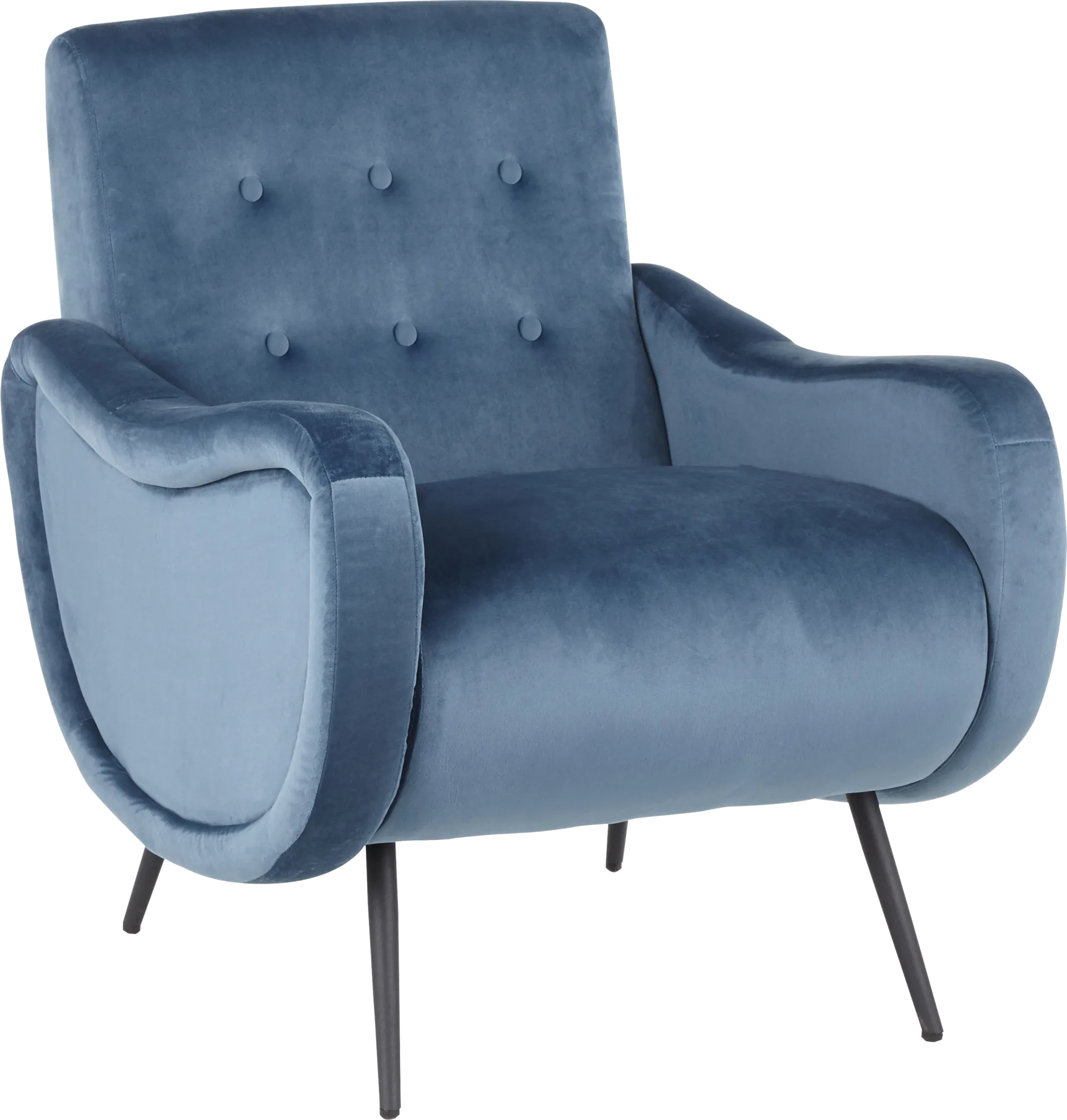 Rutherton Teal Accent Chair - Image 1