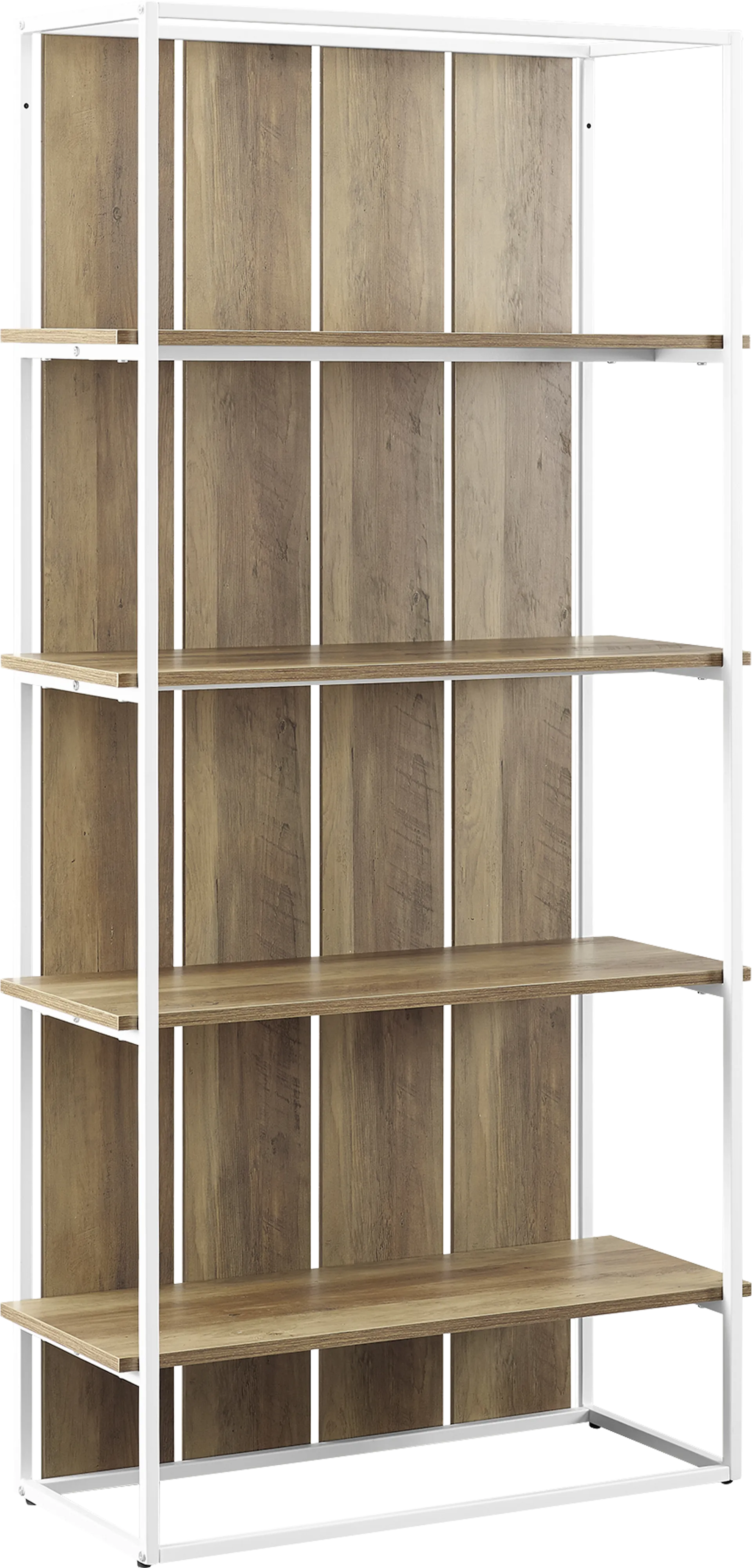 Villafane Oak Bookcase - Image 1