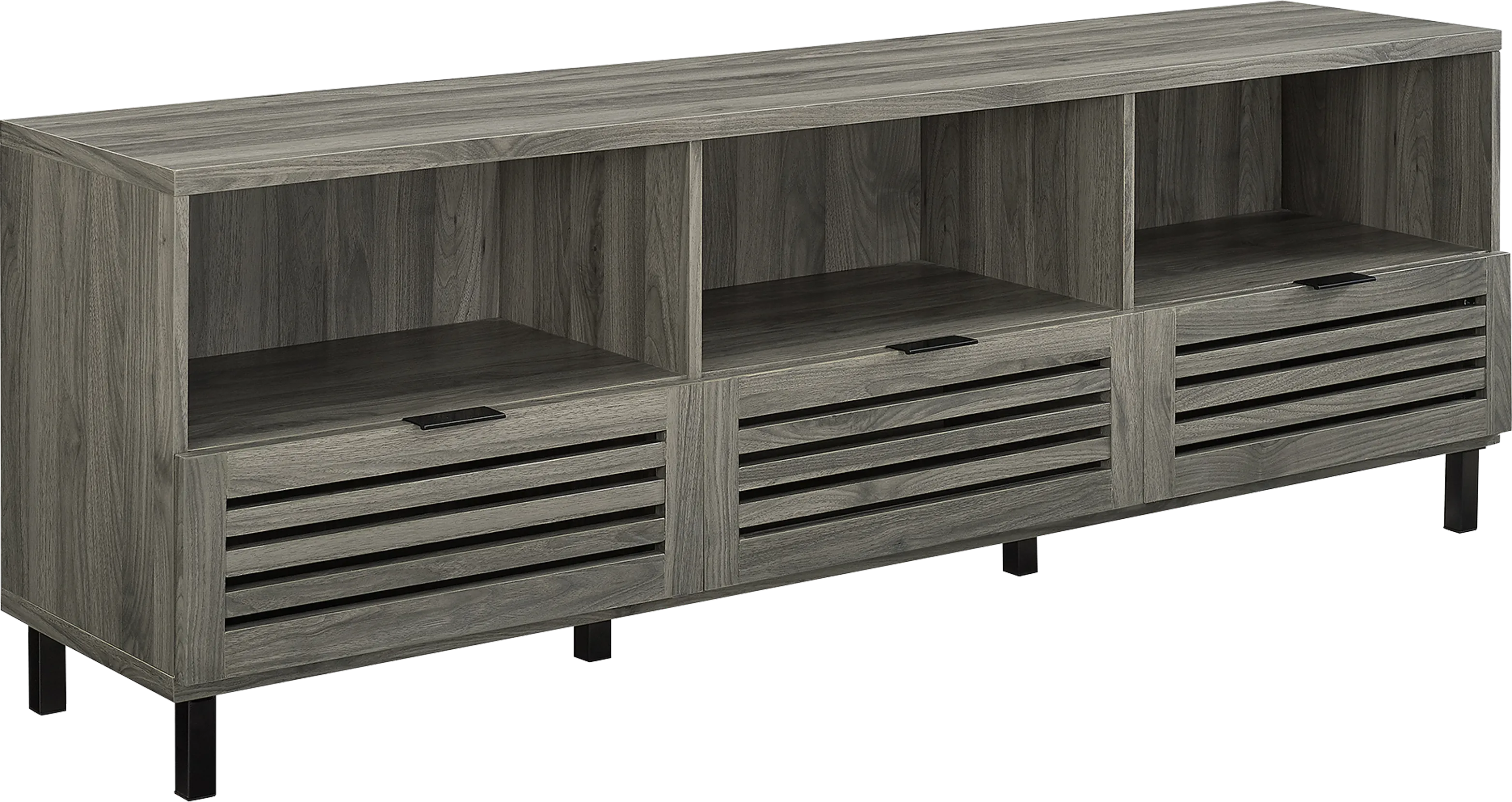 Dunmire Gray 70 in. Console - Thumbnail - Image 1