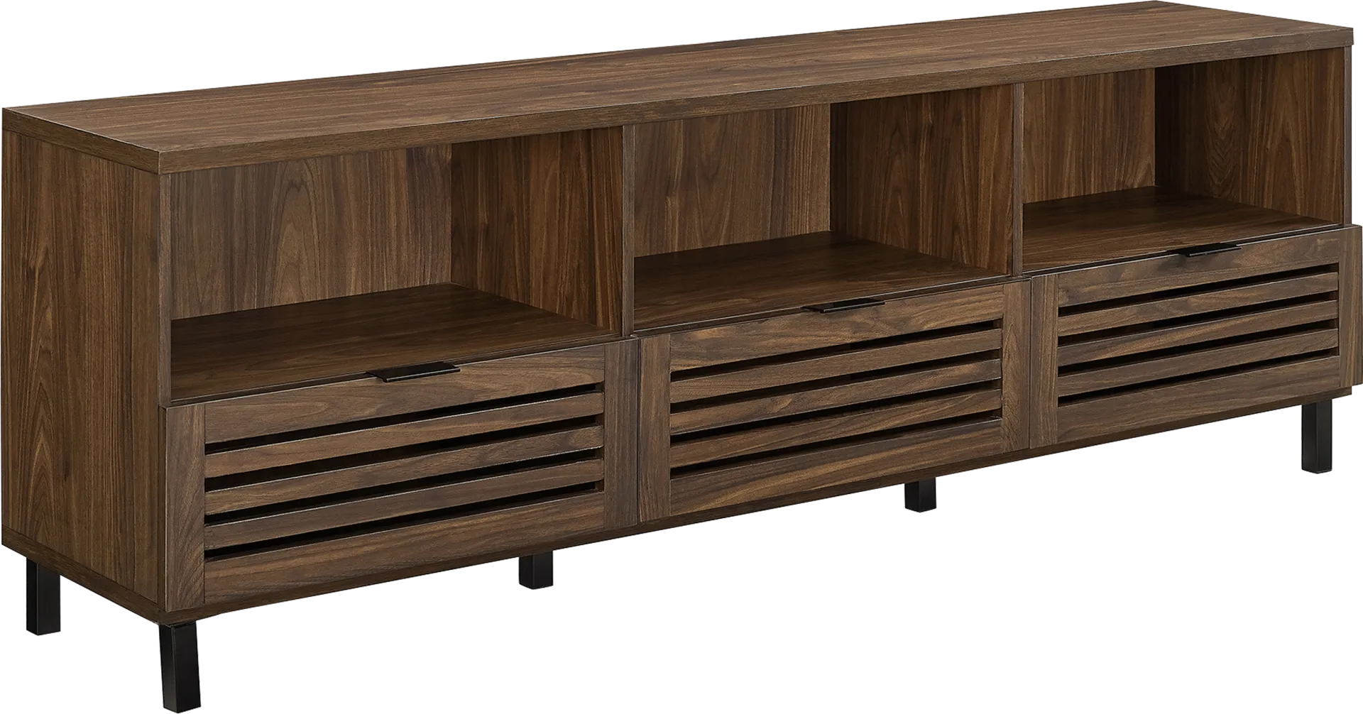 Dunmire Walnut 70 in. Console - Image 1