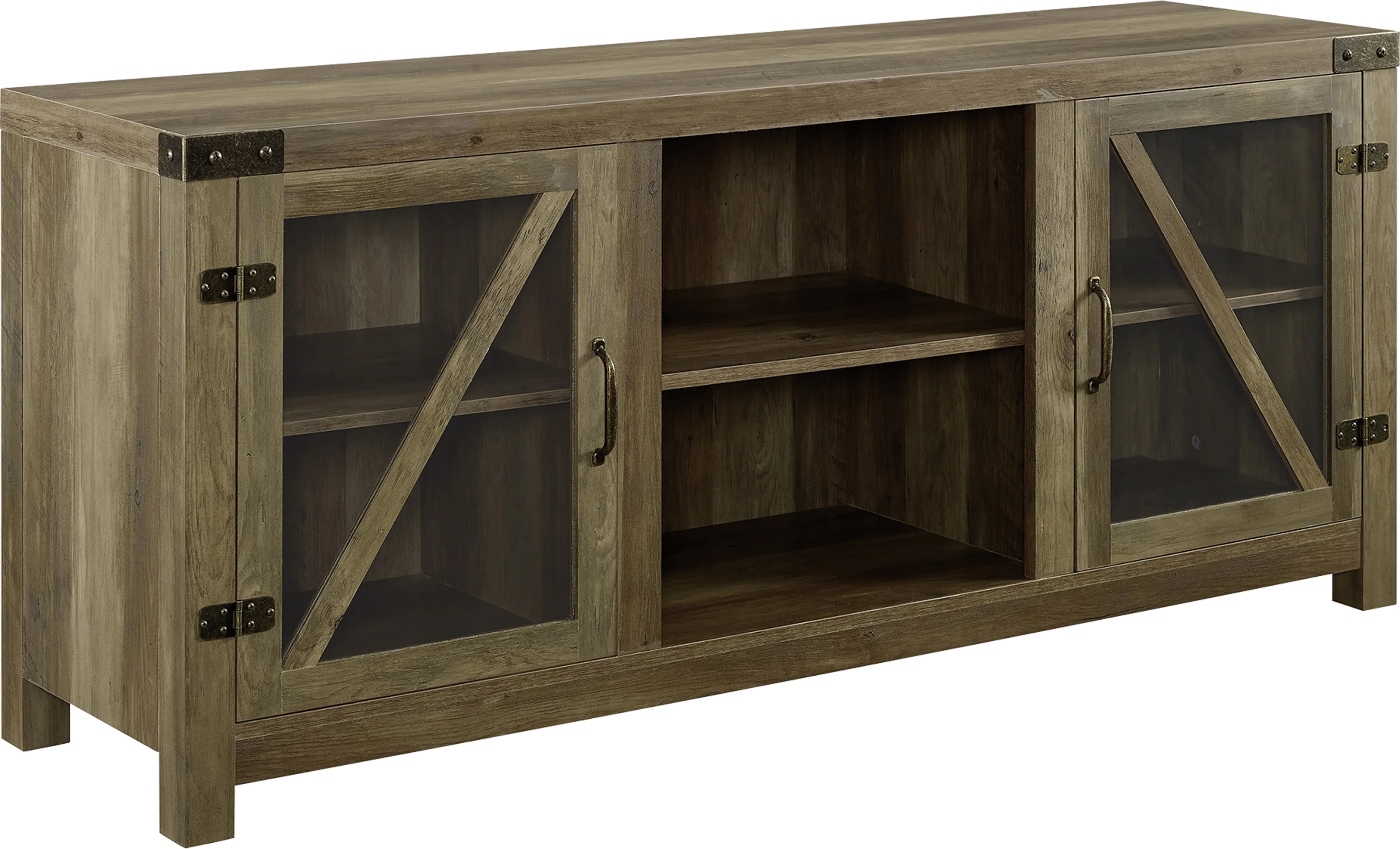 Penifield Oak 58 in. Console - Image 1