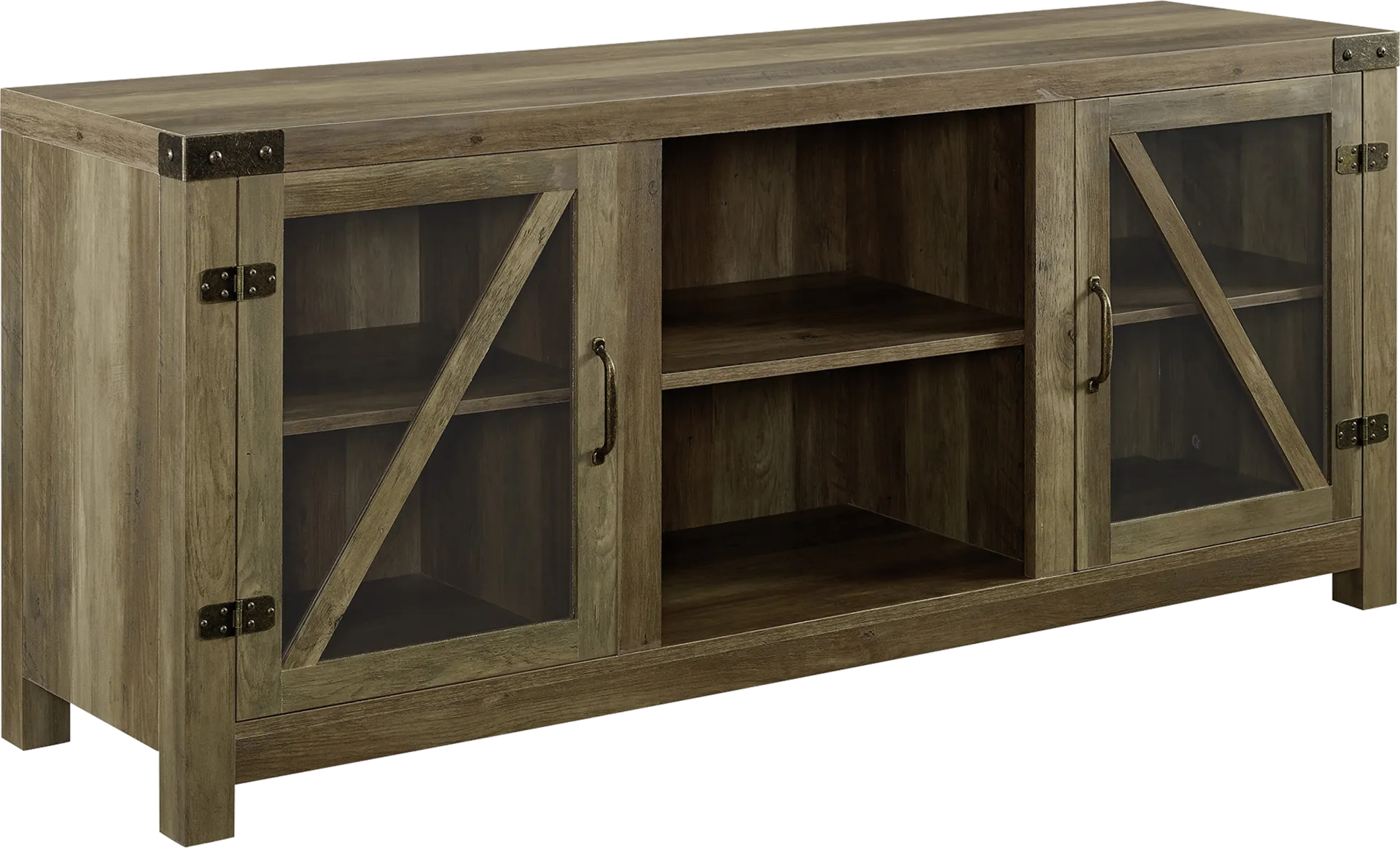 Penifield Oak 58 in. Console - Image 1