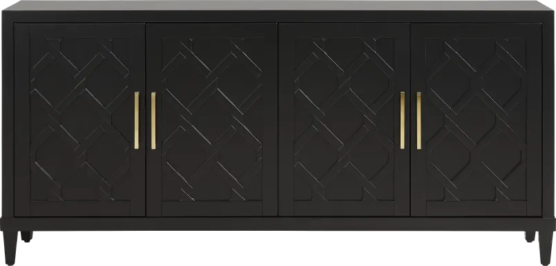 Villa Sonoma Black Credenza