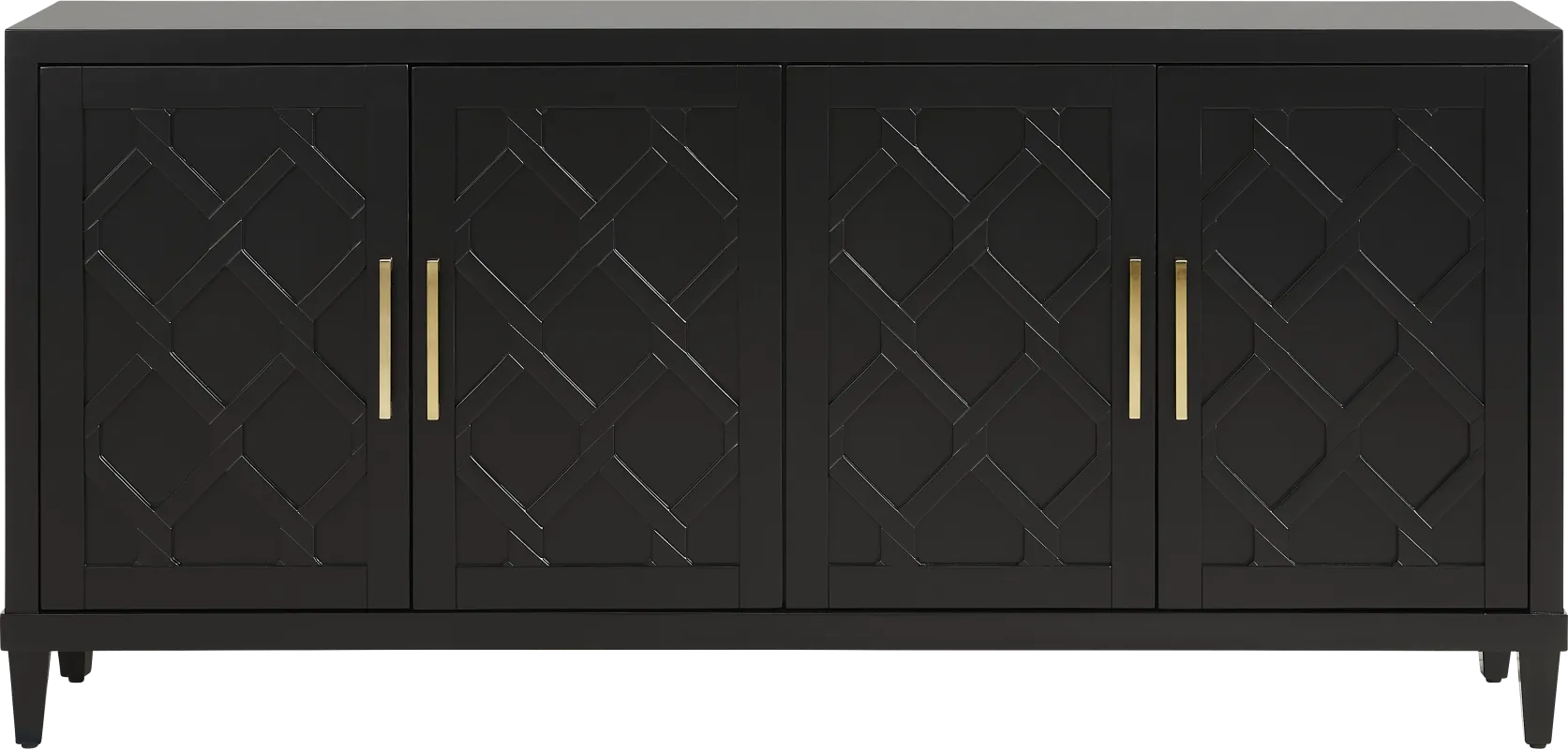 Villa Sonoma Black Credenza