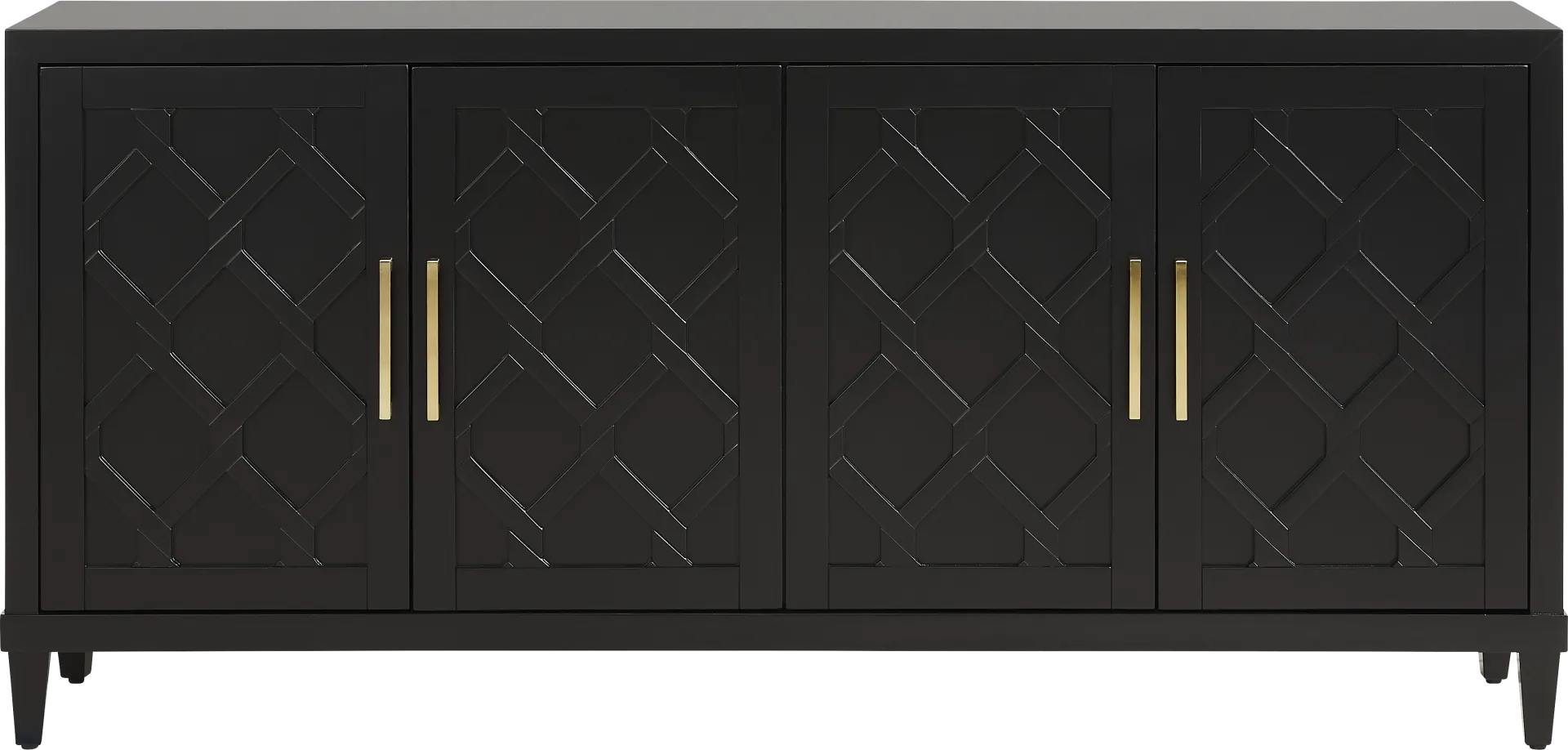 Villa Sonoma Black Credenza - Image 1
