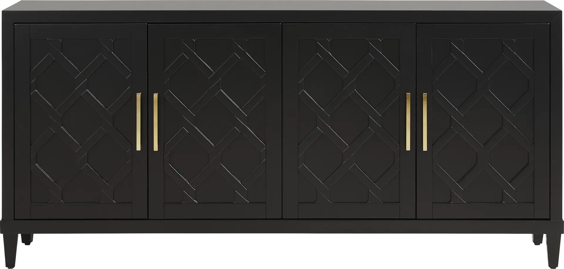 Villa Sonoma Black Credenza