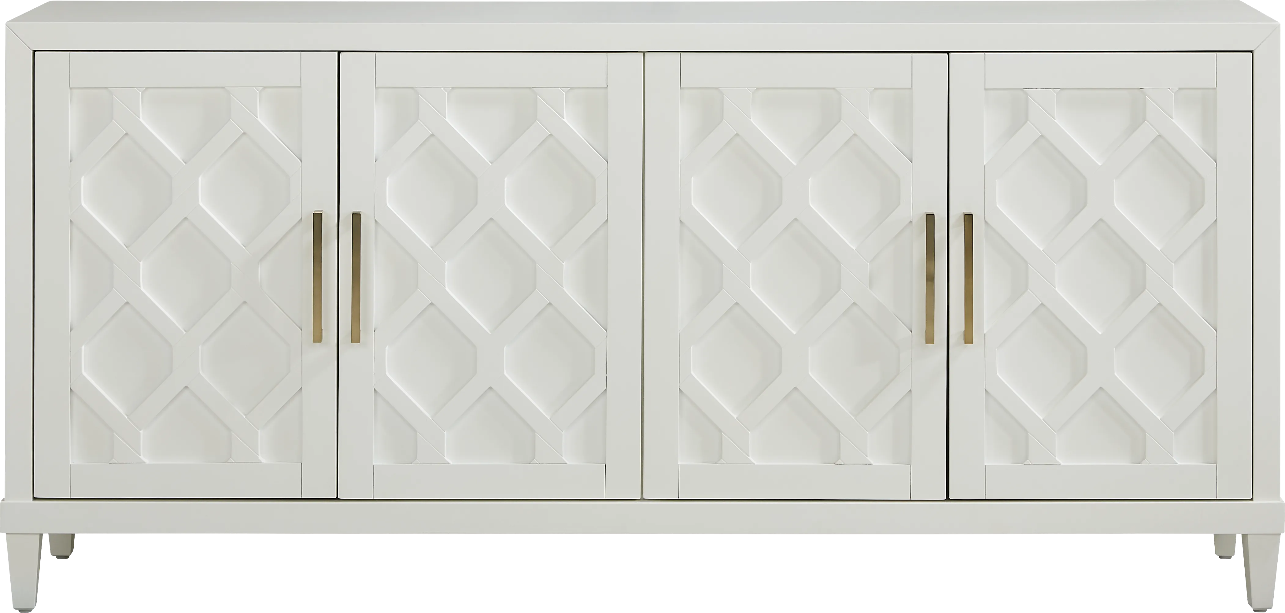 Villa Sonoma White Credenza - Thumbnail - Image 1