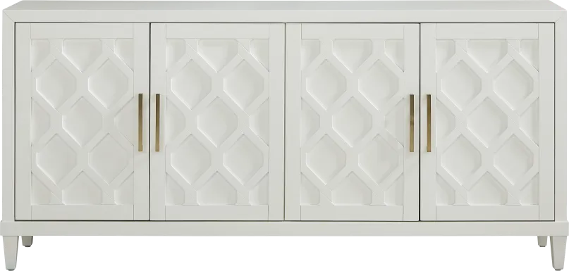 Villa Sonoma White Credenza