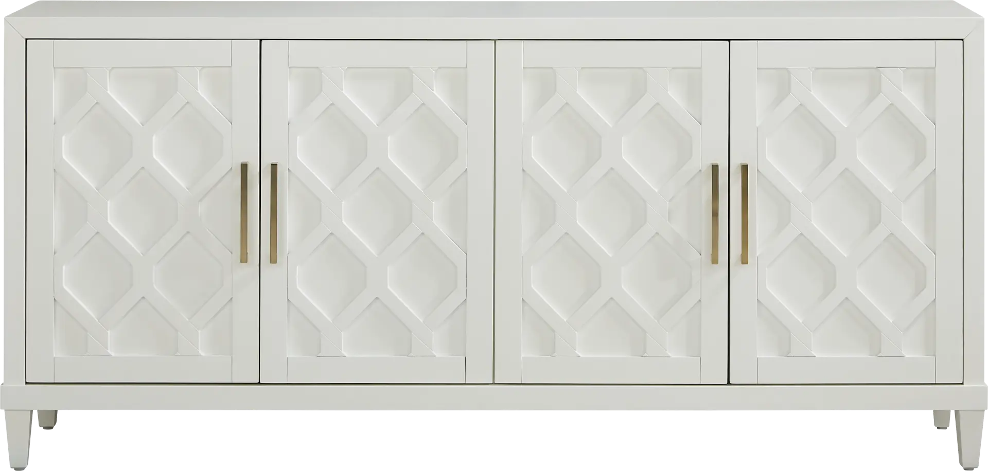Villa Sonoma White Credenza
