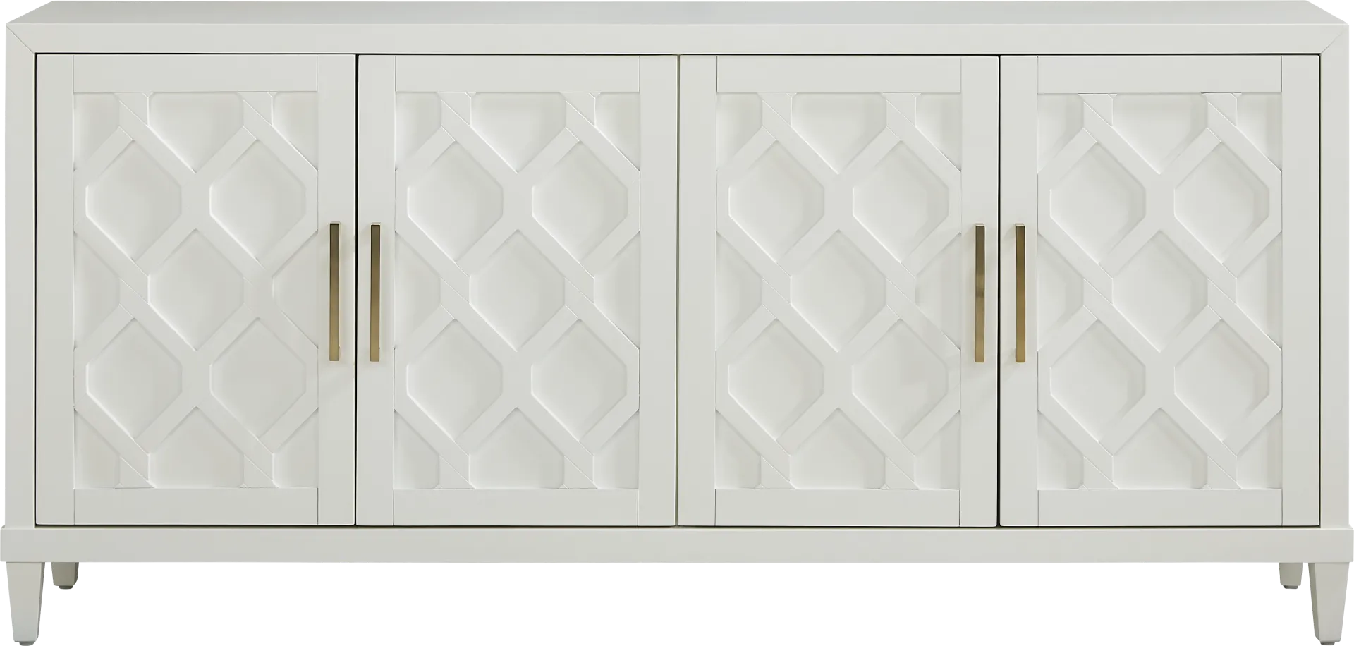 Villa Sonoma White Credenza - Image 1