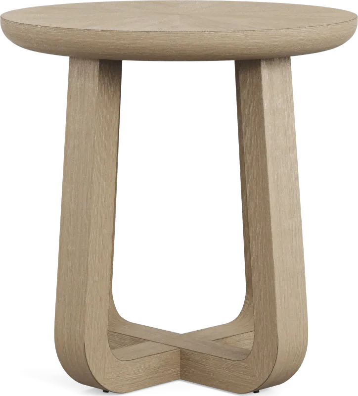 Canyon Sandstone Round End Table