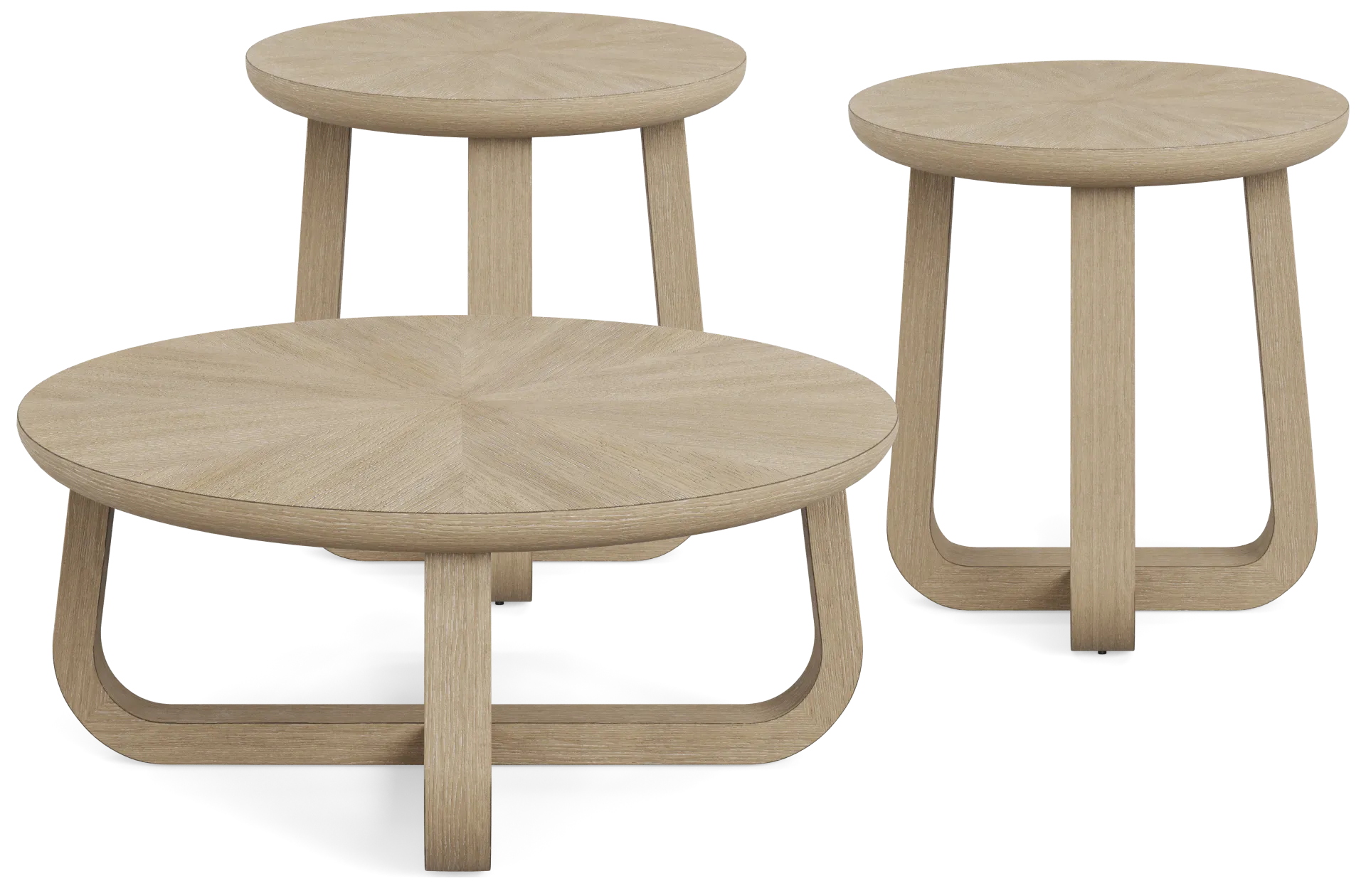 sandstone 3 pc round table set