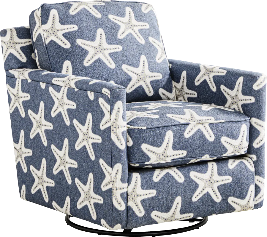 Brightwater Marine Starfish Swivel Rocker Chair