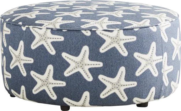 Brightwater Marine Cocktail Ottoman