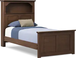 twin bookcase bed