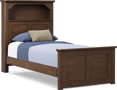 twin bookcase bed